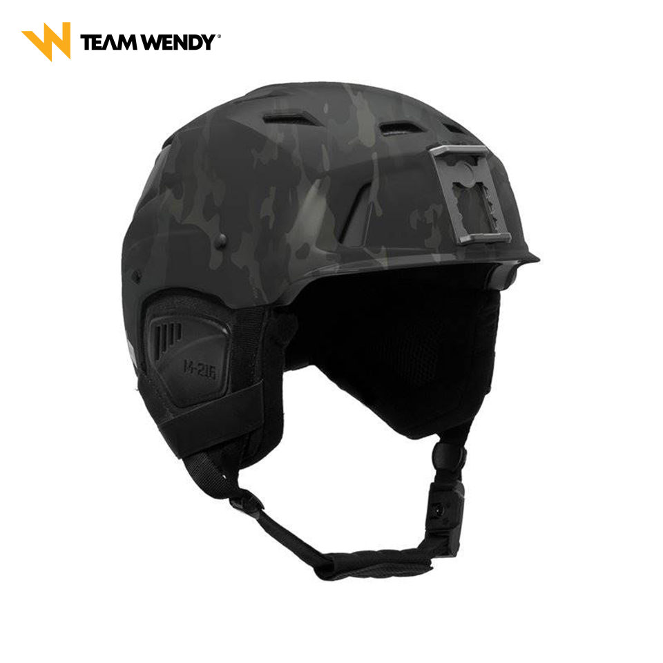M-216 Ski Helmet : Red /  Gray S/M